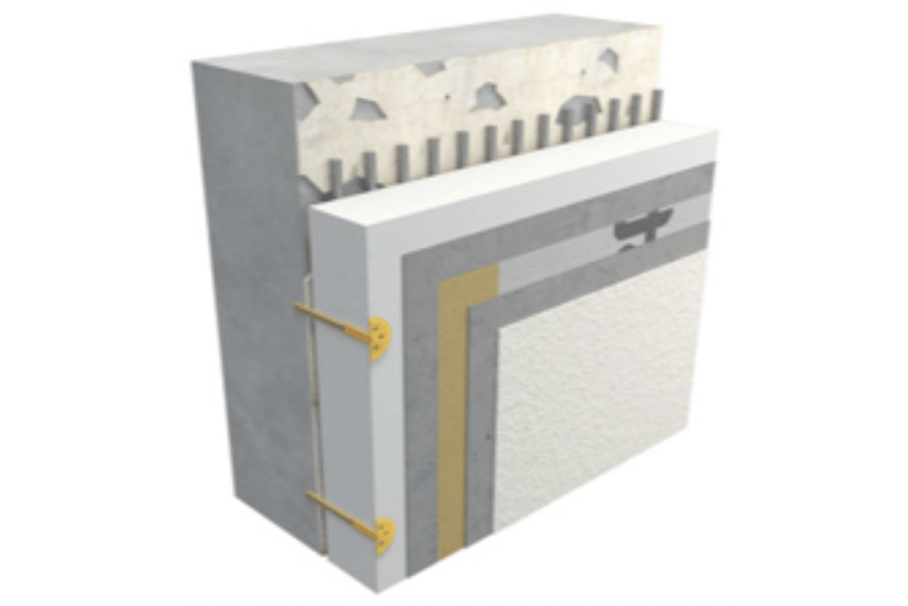 Sistema EIFS, envolvente térmica para muros de hormigón