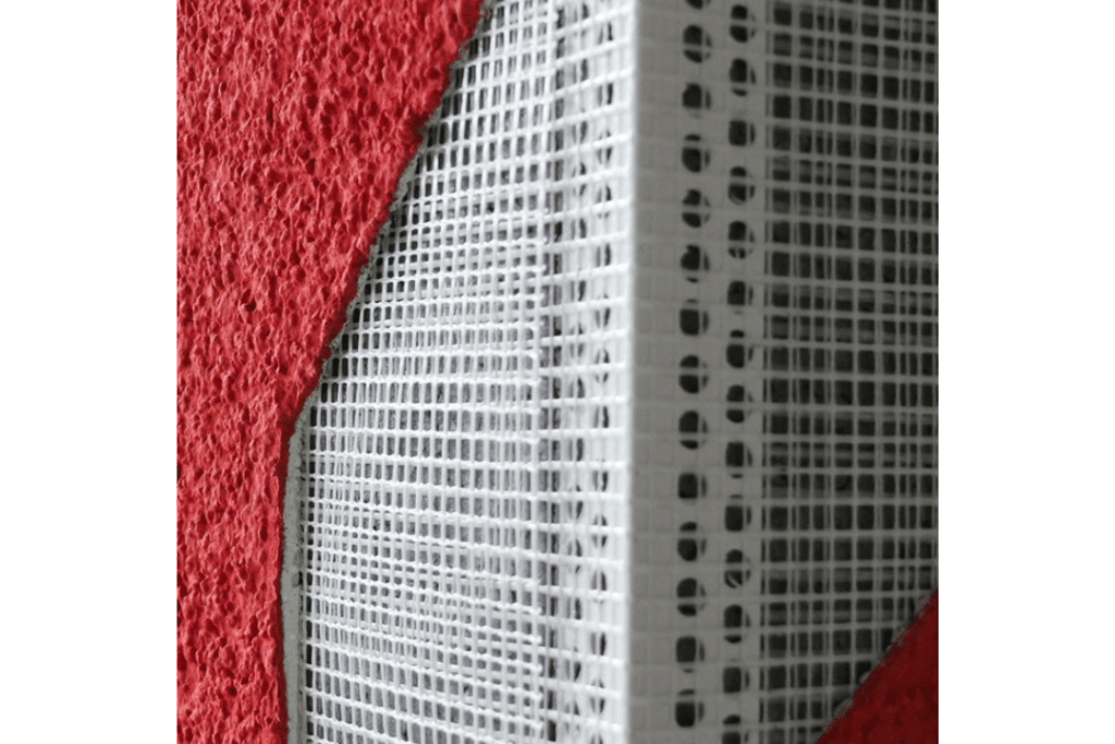 Esquinero vinílico con malla