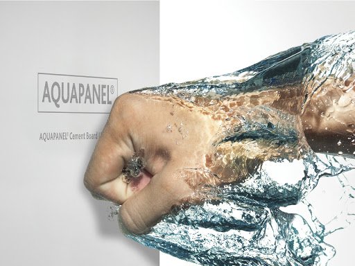 Placa Aquapanel resistente al agua para sustratos de fachada en construcción en seco